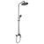 Душевая система универсальная Qtap Vlasta New (с изливом) QTVLA111GMB45651 Gunmetal Black PVD SD00051775 фото