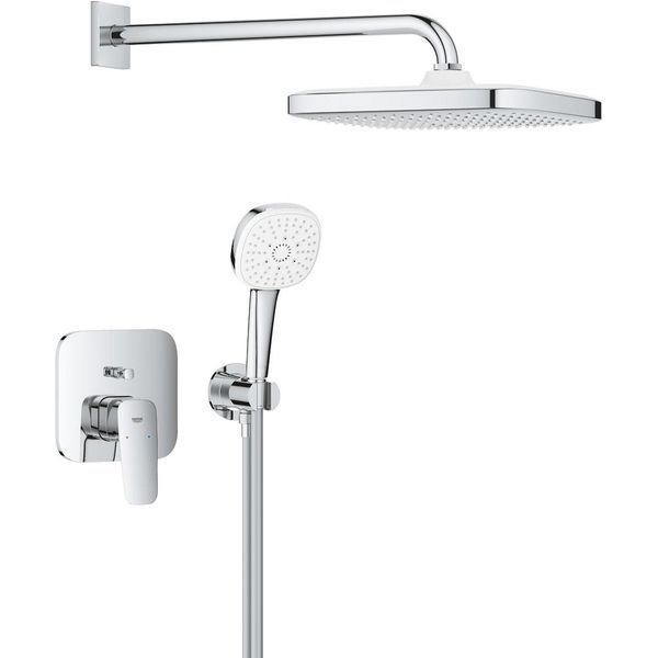 Душова система прихованого монтажу Grohe Cubeo 1053360000 хром 1053360000 фото