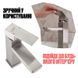 Смеситель для раковиныLidz Kubis 001F Nickel SD00034631 фото 2