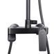 Душевая система универсальная Qtap Vlasta New (с изливом) QTVLA111GMB45651 Gunmetal Black PVD SD00051775 фото 2