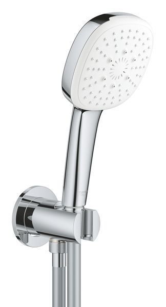 Душова система прихованого монтажу на 3 виходи Grohe Eurocube Tempesta Cube 250 хром UA26417SC0 фото