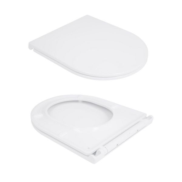 Унітаз підвісний Taurus Ultra Quiet  White, з сидінням Slim Duroplast/ Soft-close SD00051552 фото