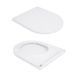 Унітаз підвісний Taurus Ultra Quiet  White, з сидінням Slim Duroplast/ Soft-close SD00051552 фото 3