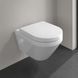 Унітаз підвісний Villeroy&Boch Architectura з кришкою Soft Close та змивом Twistflush, білий глянець 5684CL01 фото 2
