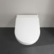 Унітаз підвісний Villeroy&Boch Architectura з кришкою Soft Close та змивом Twistflush, білий глянець 5684CL01 фото 4