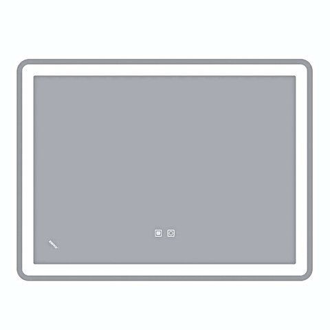 Зеркало Zerix Mirra 80x60-REVERSE с LED Touch, Anti-fog, димером, регулятором яркости ZX6056 фото