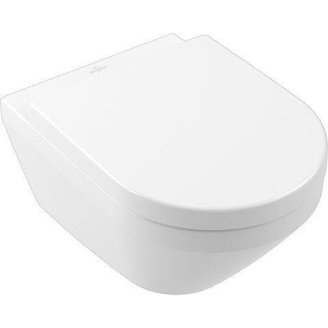 Унитаз подвесной Villeroy&Boch Omnia Architectura с крышкой Soft Close и смывом Twistflush, белый глянец 4694CL01 фото