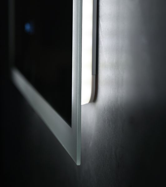 Зеркало Zerix Mirra 80x60-REVERSE с LED Touch, Anti-fog, димером, регулятором яркости ZX6056 фото