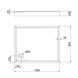 Душевой поддон Qtap Tern 301812C 100x80x12 см + сифон SD00046989 фото 7