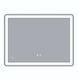 Зеркало Zerix Mirra 80x60-REVERSE с LED Touch, Anti-fog, димером, регулятором яркости ZX6056 фото 1