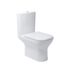 Компакт Frame с крышкой soft-close ободочный Vortex Flush, белый 3710020 фото 1