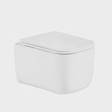 Унітаз підвісний Gemini  Ultra Quiet White, з сидінням Slim Duroplast/ Soft-close SD00055243 фото