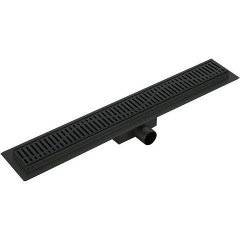 Душевой трап из нержавеющей стали SUS304 Koer FD35 70х600 Black KR4746 фото