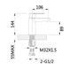 Смеситель для раковины Lidz  Dozorca 001 Chrome SD00051527 фото 5