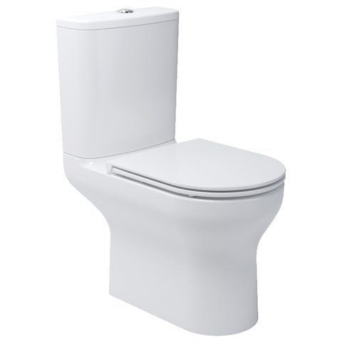 Компакт с крышкой Life DEVIT soft-close безобедочный, Vortex Flush, белый 5810020 фото