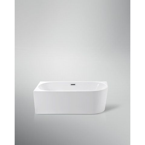 Ванна отдельностоящая BS - BS - Afina 150 L 150*80*58 левая с переливом, белая глянцевая А0061138 фото