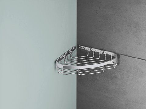 Большая угловая полочка-решетка Grohe Bau Cosmopolitan  40663001 фото