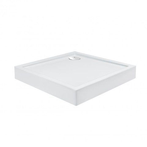 Душевой поддон Qtap Tern 301112 100x100x12 см + сифон SD00046989 фото