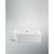Ванна окремостоячаBS - Afina 150 R 150*80*58 права з переливом, біла глянцева А0061139 фото