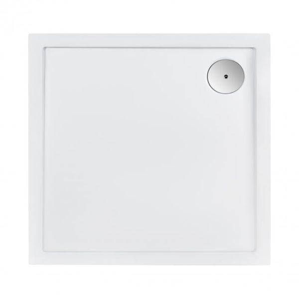 Душевой поддон Qtap Tern 301112 100x100x12 см + сифон SD00046989 фото