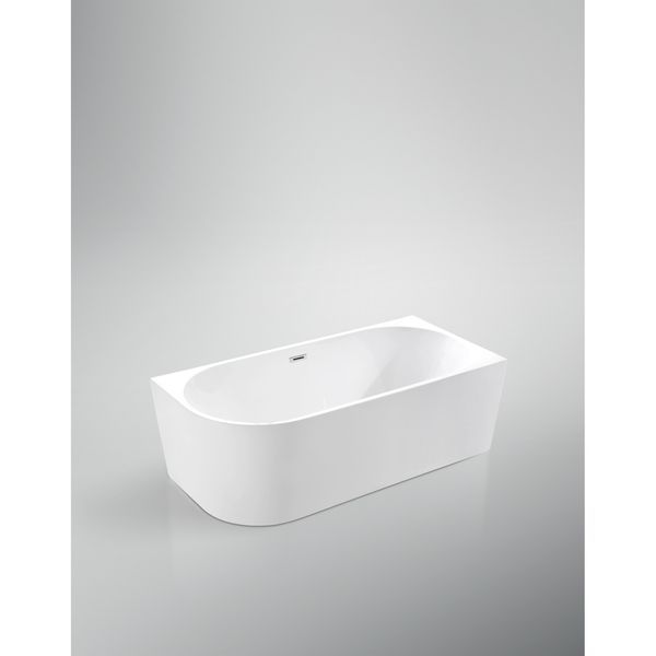 Ванна окремостоячаBS - Afina 150 R 150*80*58 права з переливом, біла глянцева А0061139 фото