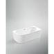 Ванна окремостоячаBS - Afina 150 R 150*80*58 права з переливом, біла глянцева А0061139 фото 2