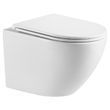 Подвесной унитаз с крышкой soft-close,Flow Devit Vortex Flush, белый глянец 599122 фото