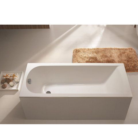 Ванна акриловая Devit Harmony 170x70 см с ножками, белая HAR17070 фото