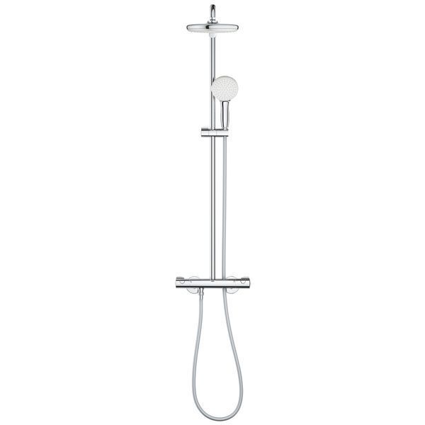 Душова система з термостатом для настінного монтажу Grohe New Tempesta Cosmopolitan 210  26811001 фото