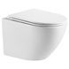 Подвесной унитаз с крышкой soft-close,Flow Devit Vortex Flush, белый глянец 599122 фото 1