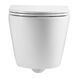 Подвесной унитаз с крышкой soft-close,Flow Devit Vortex Flush, белый глянец 599122 фото 3