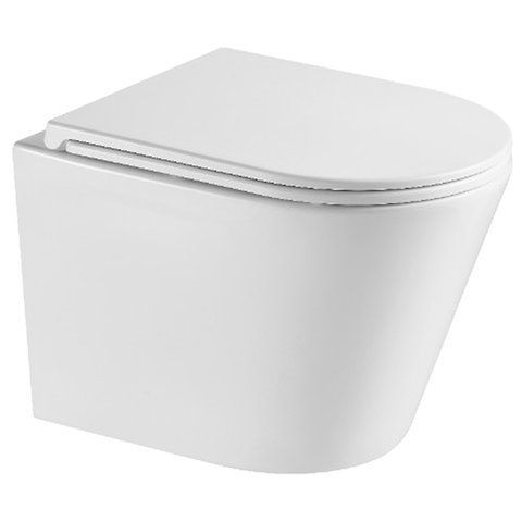Підвісний унітаз з кришкою soft-close,Calma Devit Vortex Flush, білий глянець 599119 фото