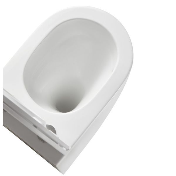 Подвесной унитаз с крышкой soft-close,Calma Devit Vortex Flush, белый глянец 599119 фото