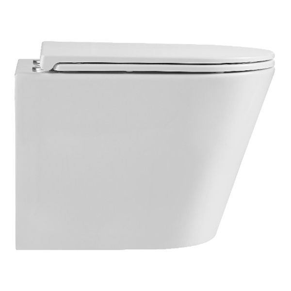 Подвесной унитаз с крышкой soft-close,Calma Devit Vortex Flush, белый глянец 599119 фото