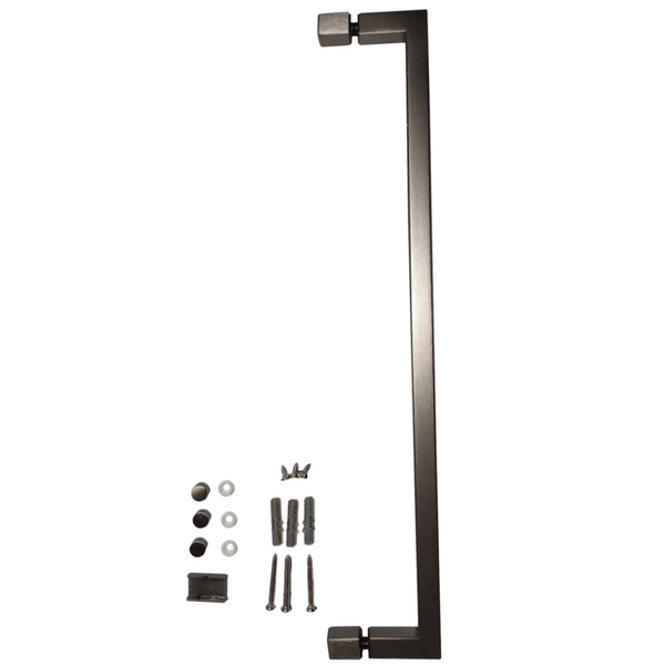 Шторки стеклянные на ванну Koer SR BS02-80x140-TR-07 прозрачное стекло Easy Clean 6мм, графит KR5941 фото