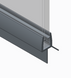 Шторки стеклянные на ванну Koer SR BS02-80x140-TR-07 прозрачное стекло Easy Clean 6мм, графит KR5941 фото 9