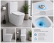 Компакт безобідковий QUADRA DEVIT з кришкою soft-close, Vortex Flush, білий глянець 2050140 фото 4