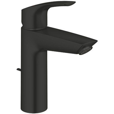 Змішувач для раковини M-розміру Grohe Eurosmart чорний мат 233222433 фото