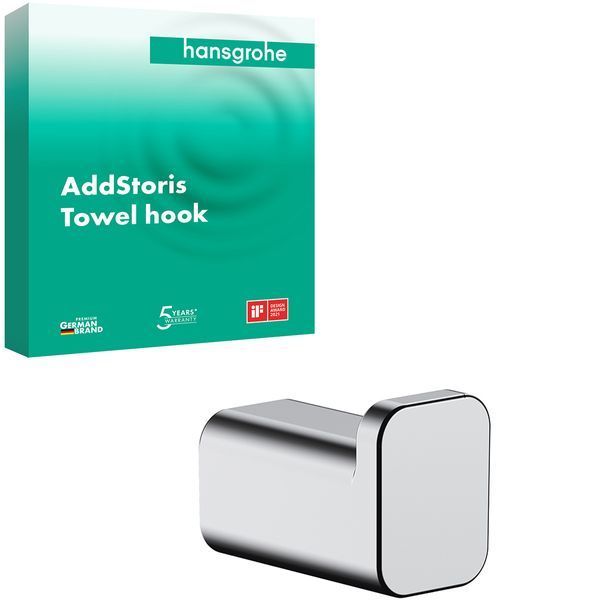 Гачок Hansgrohe AddStoris 41742000 одинарний хром 41742000 фото