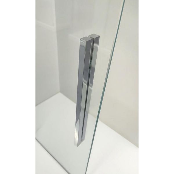 Шторки скляні на ванну розсувні Koer SR BS06-120x150-TR-01 прозоре скло Easy Clean 6мм, хром KR5945 фото