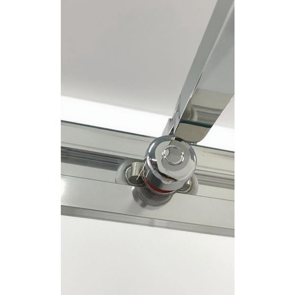 Шторки скляні на ванну розсувні Koer SR BS06-120x150-TR-01 прозоре скло Easy Clean 6мм, хром KR5945 фото