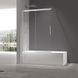 Шторки скляні на ванну розсувні Koer SR BS06-120x150-TR-01 прозоре скло Easy Clean 6мм, хром KR5945 фото 2