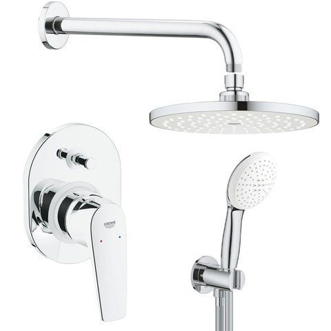 Душевая система скрытого монтажа Grohe Bau Flow хром UA29045003 фото