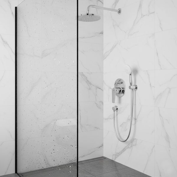 Душова система прихованого монтажу Grohe Bau Flow хром UA29045003 фото