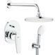 Душова система прихованого монтажу Grohe Bau Flow хром UA29045003 фото 1