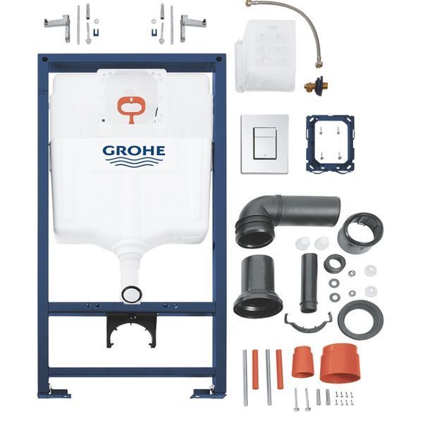 Инсталляционный комплект 3 в 1 для унитаза Grohe Rapid  38772001 фото