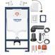 Инсталляционный комплект 3 в 1 для унитаза Grohe Rapid  38772001 фото 3