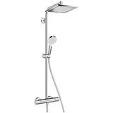 Душевая система Hansgrohe Crometta E 240 1jet 27271000 Showerpipe 27271000  фото