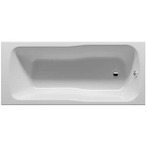 Ванна акриловая Devit COMFORT PLUS 170x75 см с переливом, белая глянцевая с опорами 17075234 фото