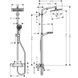 Душевая система Hansgrohe Crometta E 240 1jet 27271000 Showerpipe 27271000  фото 3